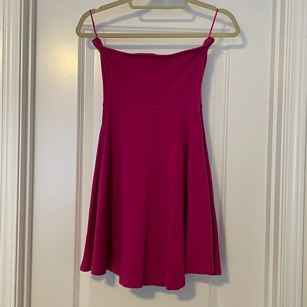 Strapless Skate Dress